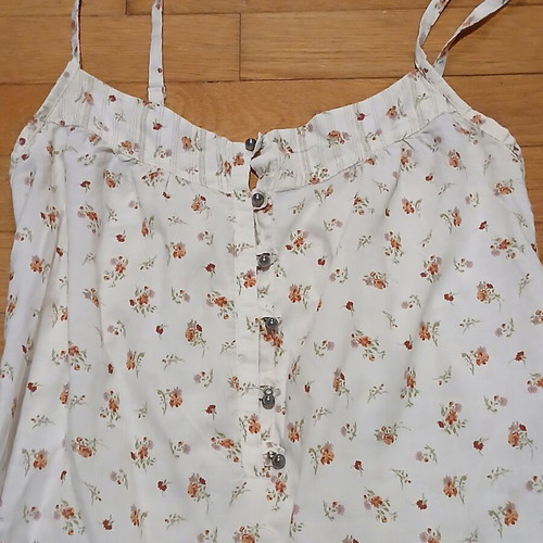 Xdye Dropwaist Summer Floral Dress Size Small Like New