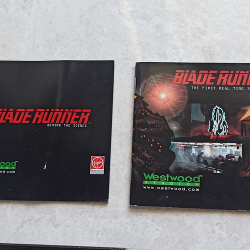 Bladerunner PC new, 4 CD case