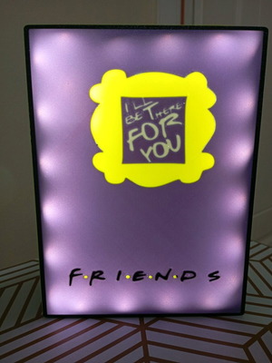 Light box Friends I'll Be There For You new