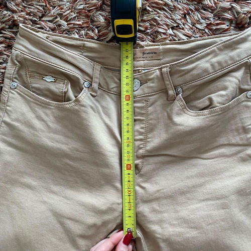 Stradivarius beige jeans size 36 used, push up, skinny