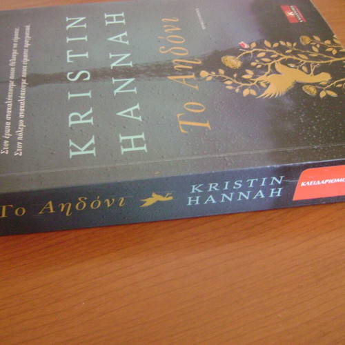 To Aidoni by Kristin Hannah novel