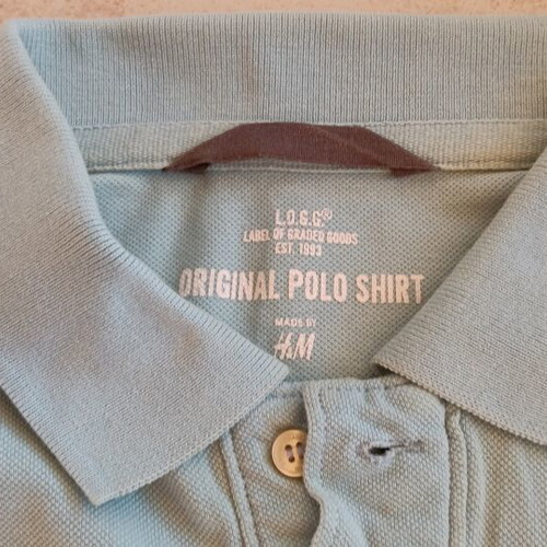Polo turquoise shirt size M like new