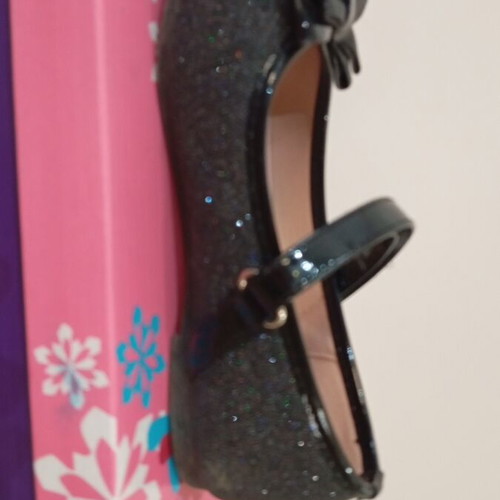 Smart Kids black ballerina shoes size 32 with rhinestones