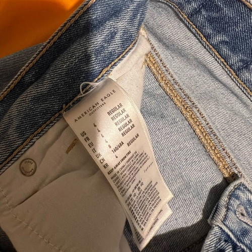 American Eagle jeans used, size S, blue