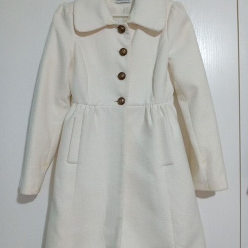 Gianni Rodini coat white-cream like new, size S
