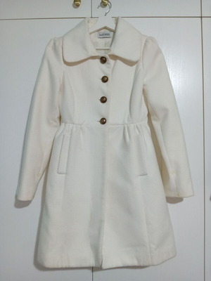 Gianni Rodini coat white-cream like new, size S