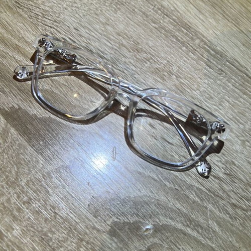 Chrome Hearts glasses, white and grey