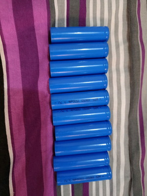 Επαναφορτιζόμενες μπαταρίες 18650 3,7V 1500mAh σετ 10 καινούργιες