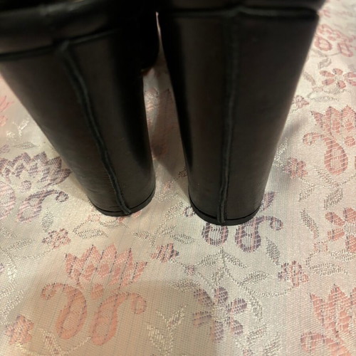 Bata mules new genuine leather black size 39