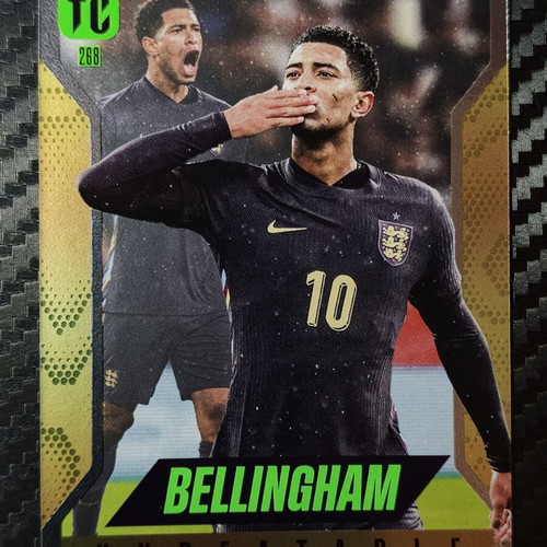 Panini Top Class 2024/25 Jude Bellingham Unbeatable Gold Foil Insert #268