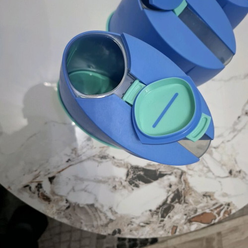 Tupperware Modular Oval Container Set of 4 Blue Veraman Like New