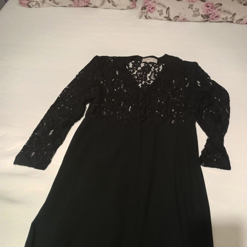 Photiss women's coat NoM/L like new with lace and muslin