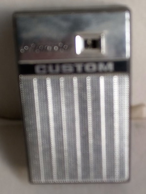 Custom transistor used, vintage 1960, 9 volt