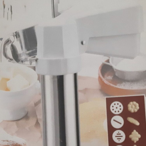 Pastry gun cornet cookie maker stainless steel new