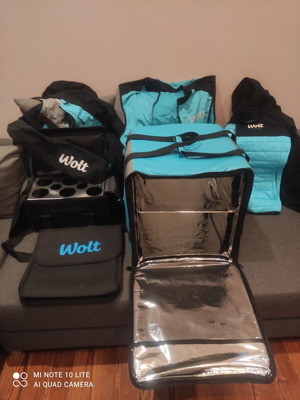 Wolt jackets and vest like new, two size M jackets and one vest