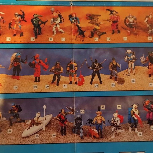 G.I. Joe (A Real American Hero) Hasbro poster catalog 1988-1991