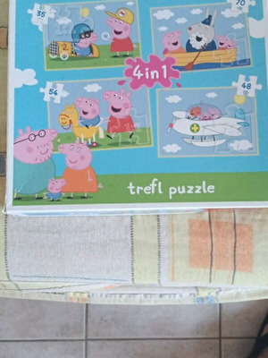 Peppa Pig puzzle 4 in 1 used, excellent condition