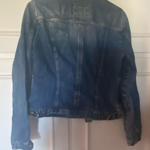 Massimo Dutti women's denim jacket like new, blue, medium-large size