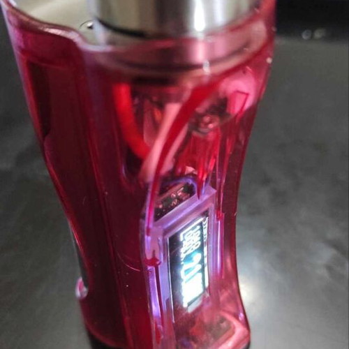 Box Mod Hera 60W Ambition Mods like new, red polished