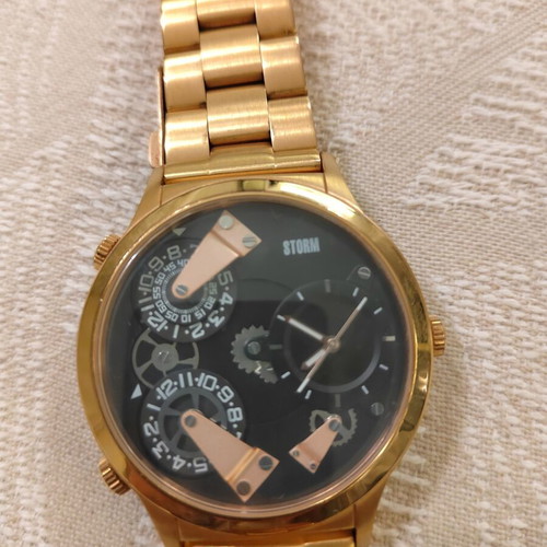 Storm London Trion Rose Gold wristwatch used, special edition