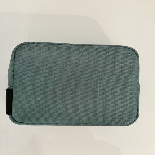 Lierac men's toiletry bag new, turquoise