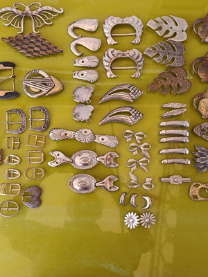 Belt buckles for women, pack of 95, various sizes
