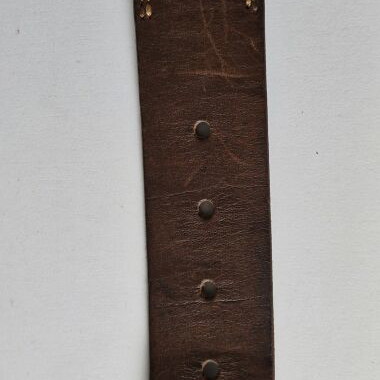 Massimo Dutti vintage leather belt size 85 used, brown