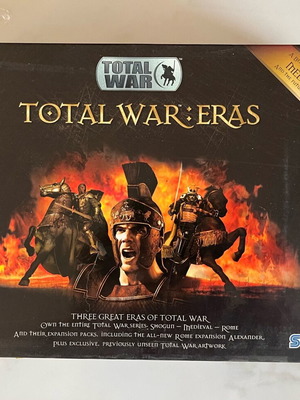 PC игра Total War Eras Limited Collector’s Edition употребявана