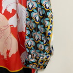 Access blouse new, multicolored, size M