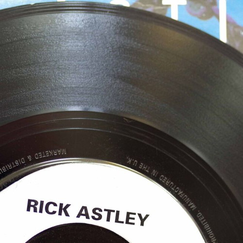 Rick Astley The Ones You Love & Stop Breaking Your Heart 7'' vinyl used, pop
