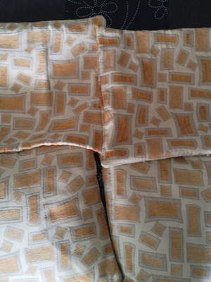 Decorative pillowcases set of 4, handmade, like new, 45x45 cm