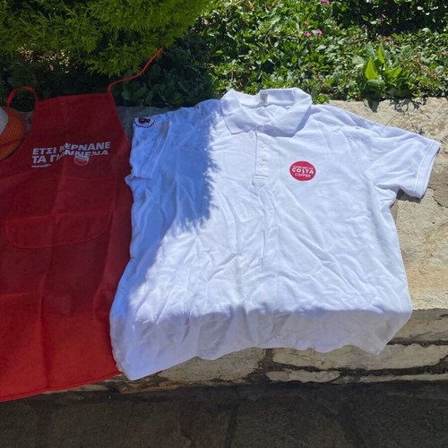 Advertising items new collection with bags, hats and shirt