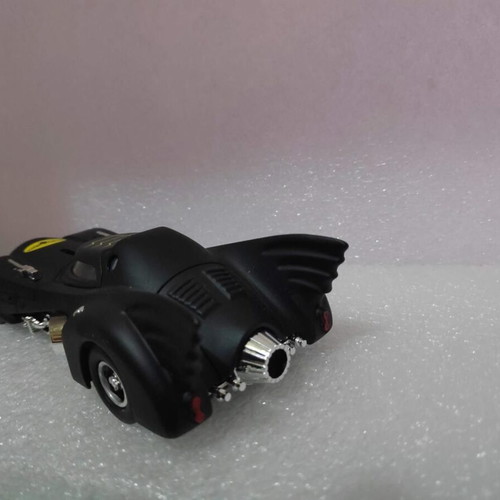 Batman Batmobile 1989 Justice Warrior metal model with light and sound