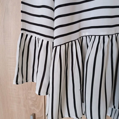 Esprit striped blouse with collar like new