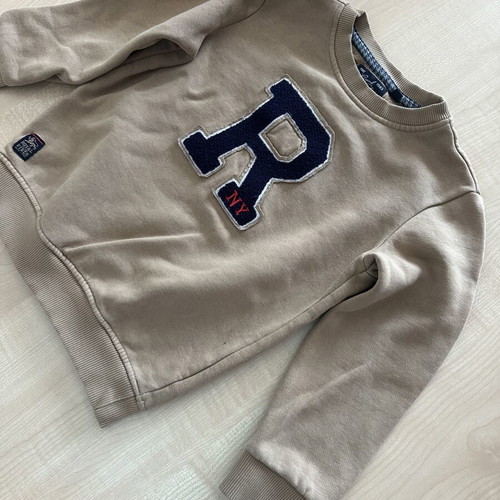 Original Marines sweatshirt No3-4, beige and blue