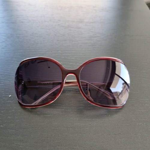 Envy sunglasses like new, burgundy and white