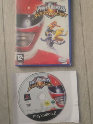 Power Rangers Super Legends PlayStation 2 μεταχειρισμένο χωρίς manual