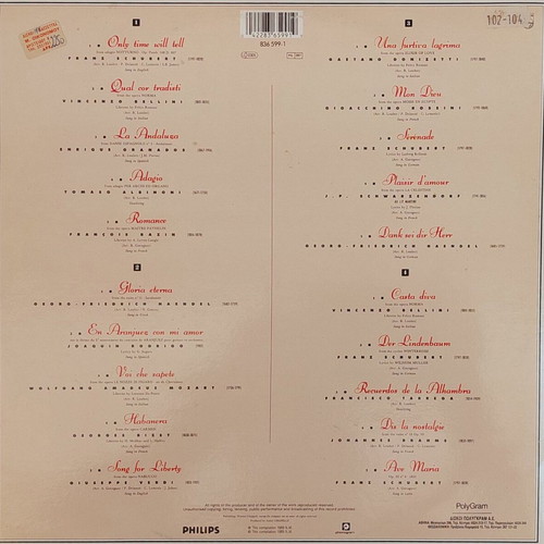 Nana Mouskouri Classical 2xLP like new