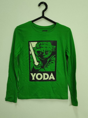 Star Wars Yoda Lightsaber Long-Sleeve Shirt new, size 86-92