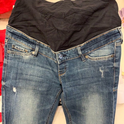Maternity pants used H&M blue, size M
