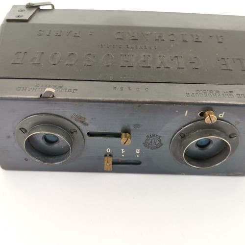 Le glyphoscope camera used, rare from 1910
