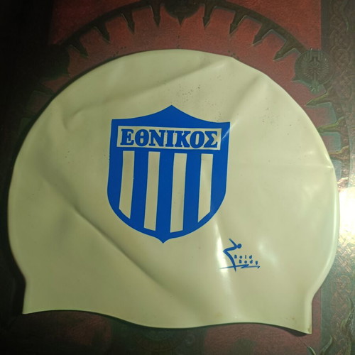 Swimming cap Ethnikos Bold Body used, vintage