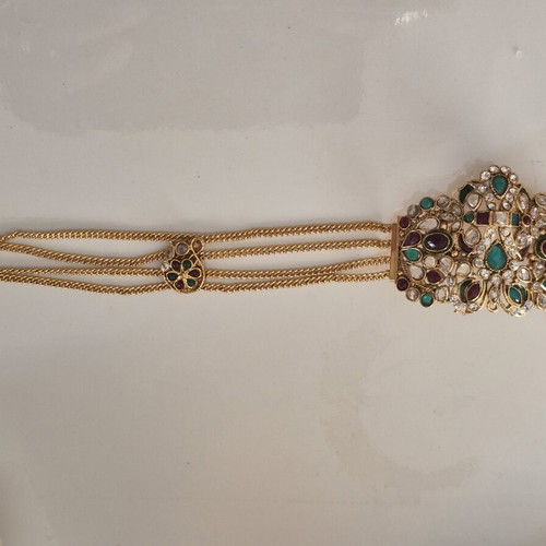 Vintage Galerie Tsangarakis bracelet with semi-precious stones, like new