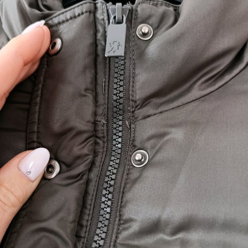 Esprit warm jacket size M like new, khaki color
