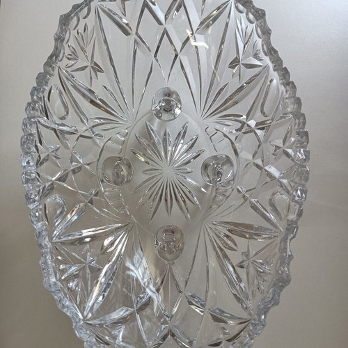Bohemian Crystal Bowl like new