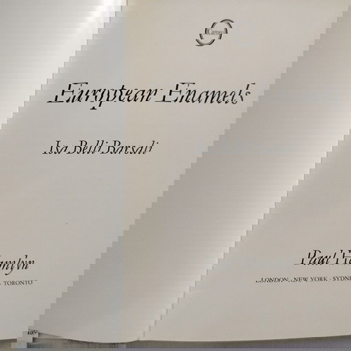 Βιβλίο European Enamels 71 Plates in Full Colour μεταχειρισμένο, 1969