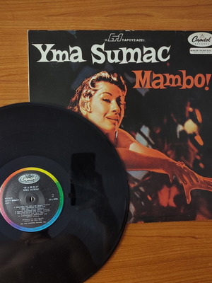 Yma Sumac Mambo! LP reissue 1987 like new