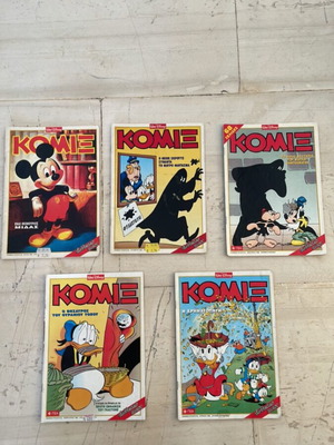 Komix comics like new, issues 85, 88, 91, 92, 94