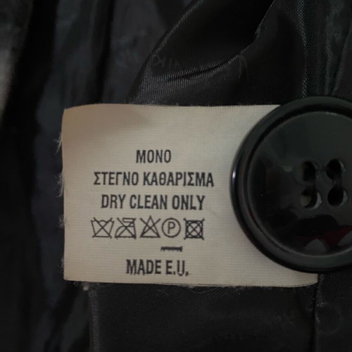 Outerwear used black and gray, size 56