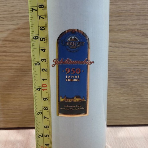 Coburger beer ceramic mug 700ml like new